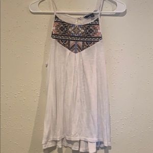 High neck tank top